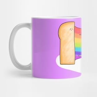 Rainbow Cheese Toast Mug